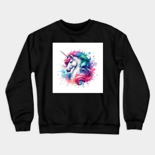 Unicorn Study - Fantasy AI Crewneck Sweatshirt